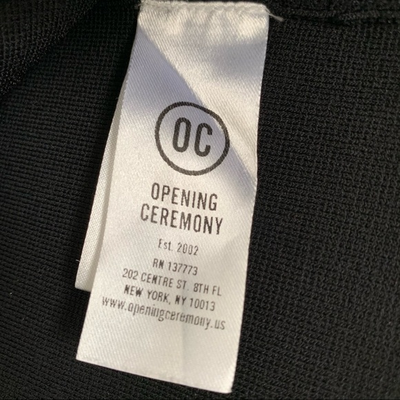 Opening Ceremony Moto Inset Flare Sleeveless V-Neck Cocktail Dress Womens medium - Picture 8 of 11